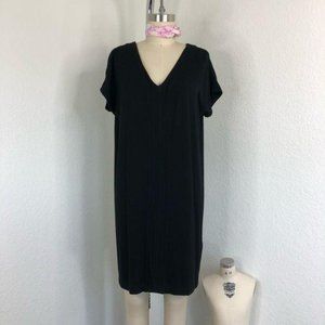 Cynthia Rowley V Neck Shift Dress Sheath Knit